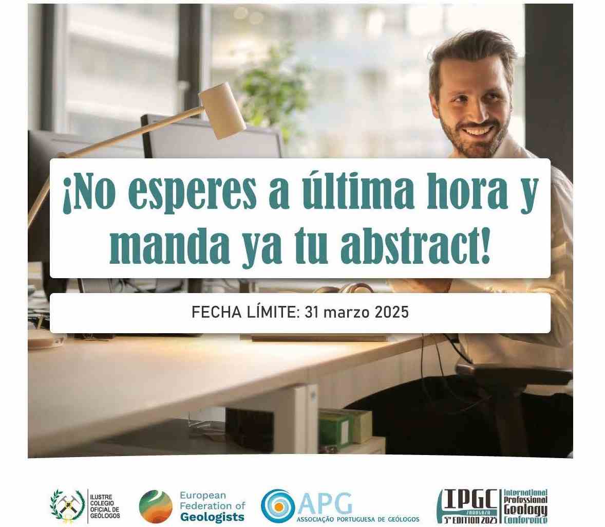 ¡La fecha límite para presentar abstracts está llegando!