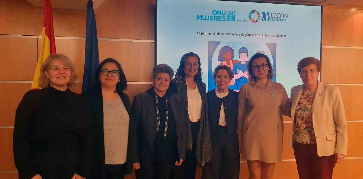 Unión Profesional y ONU Mujeres España abordan la importancia de la perspectiva de género en el ámbito profesional
