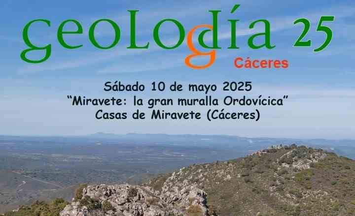 GEOLODÍA 2025| CÁCERES