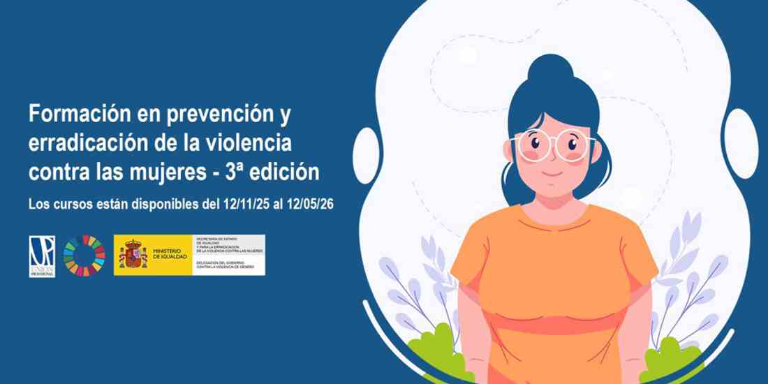 Tercera edición del programa formativo de Unión Profesional y el Ministerio de Igualdad en prevención y erradicación de la violencia contra las mujeres