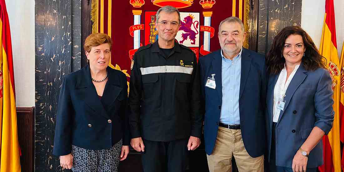 El Colegio de Geólogos y la UME refuerzan su colaboración en la gestión de riesgos