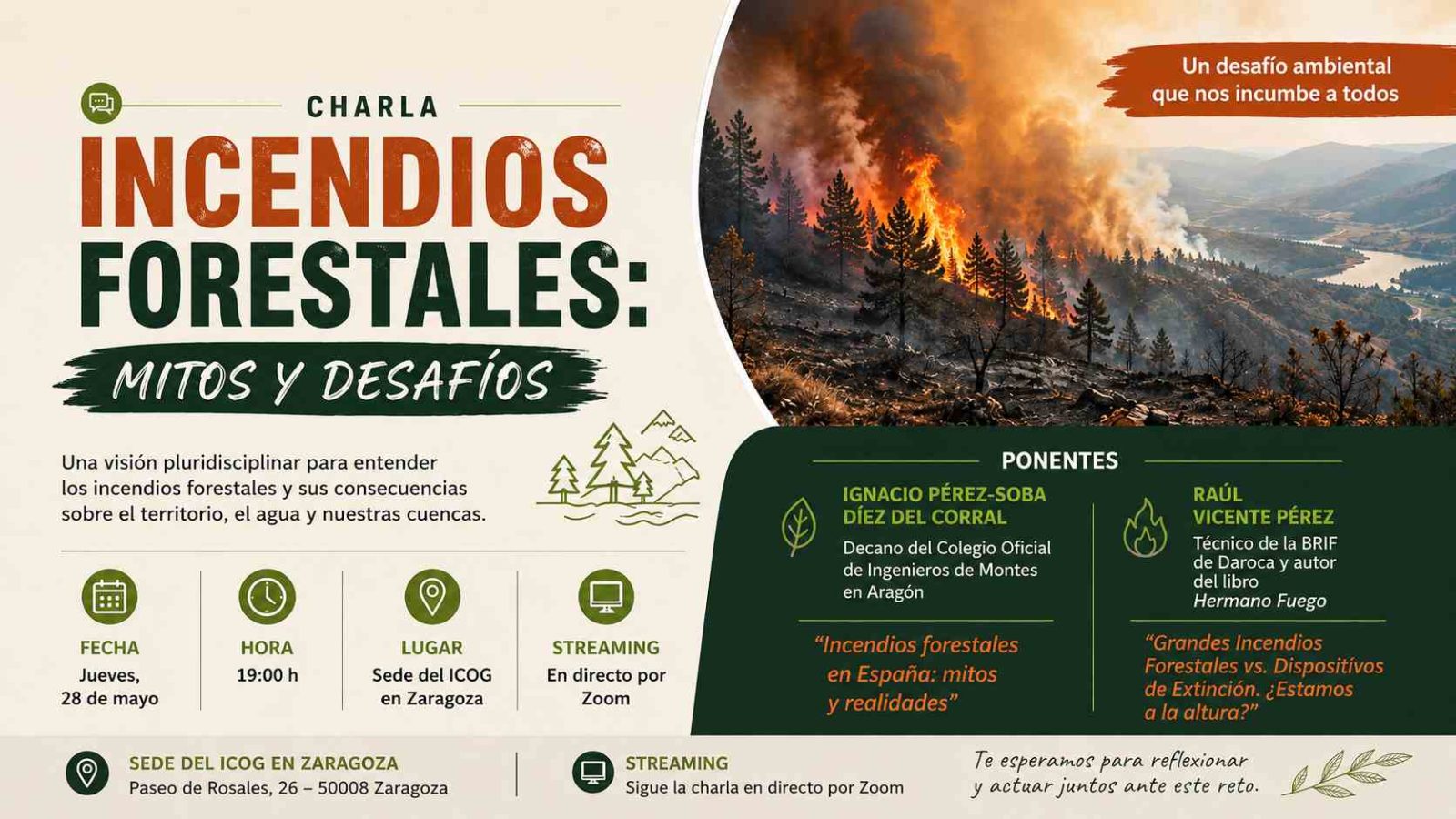 Incendios forestales: mitos y desafíos