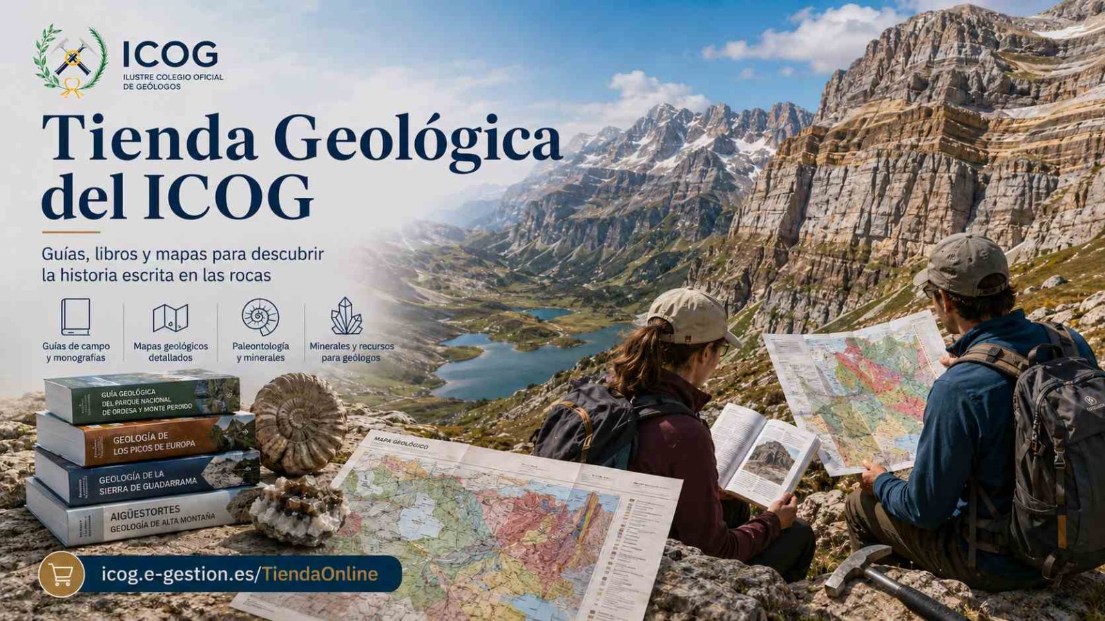 Este verano, descubre la geología de tus escapadas en la Tienda Geológica del ICOG Este verano, descubre la geología de tus escapadas en la Tienda Geológica del ICOG