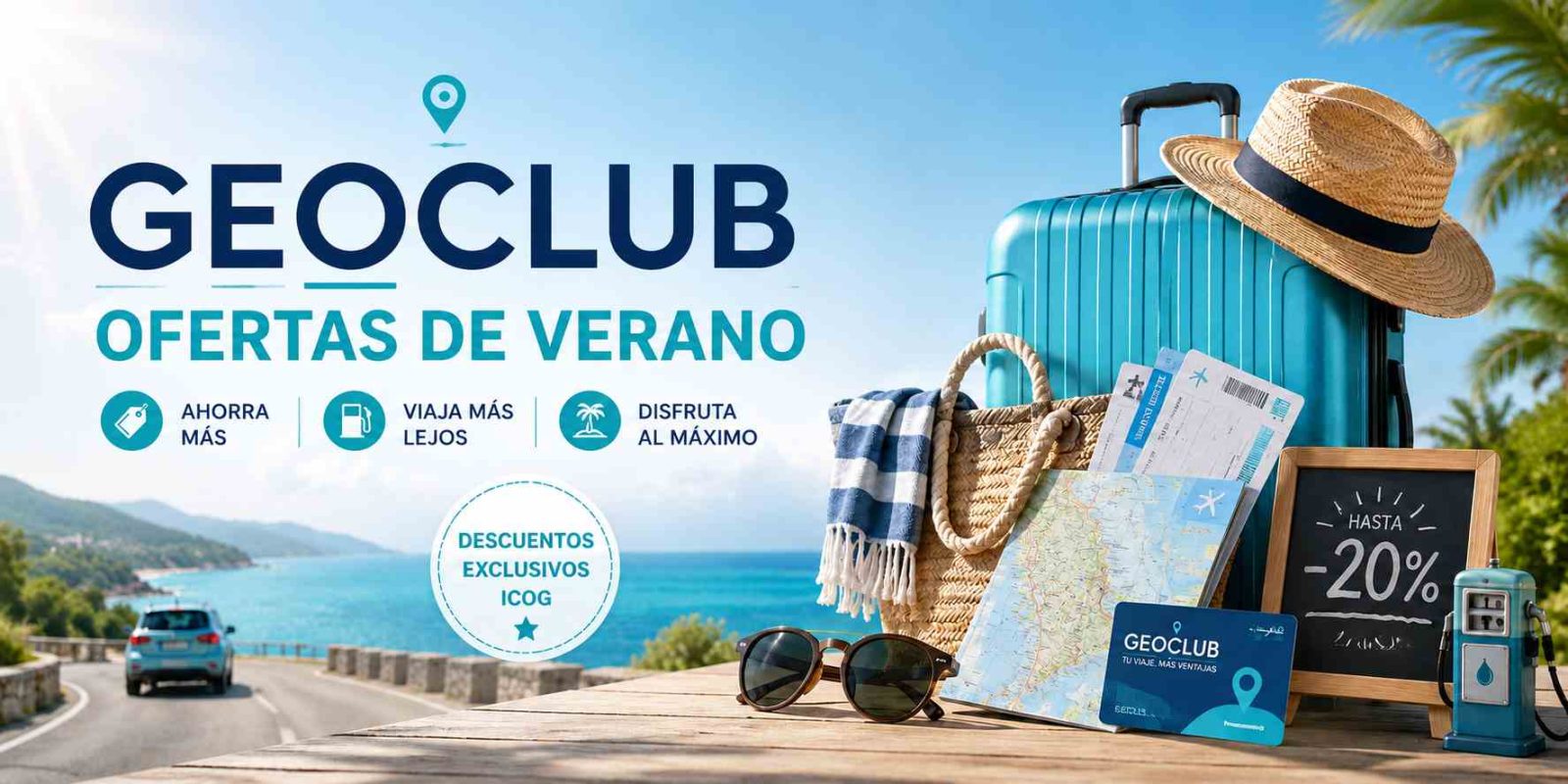 Este agosto, disfruta del verano ahorrando con GeoClub