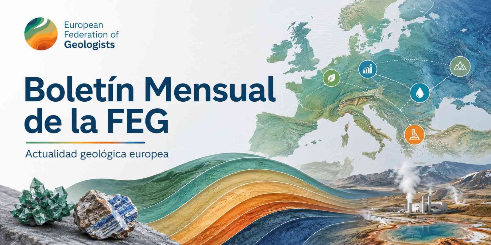 La Federación Europea de Geólogos publica su boletín GeoNews de agosto