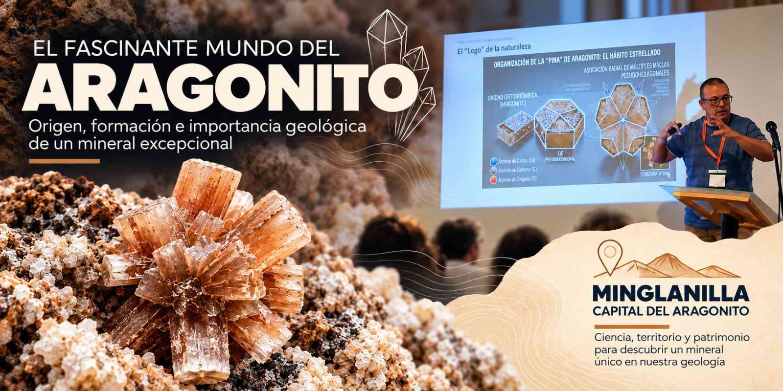 El Delegado del ICOG en Castilla-La Mancha participa en el I Congreso del Aragonito de Minglanilla El Delegado del ICOG en Castilla-La Mancha participa en el I Congreso del Aragonito de Minglanilla