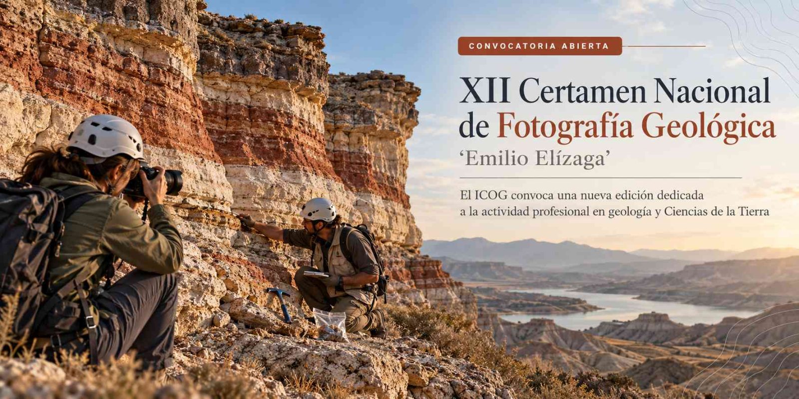 El ICOG convoca el XII Certamen Nacional de Fotografía Geológica «Emilio Elízaga»