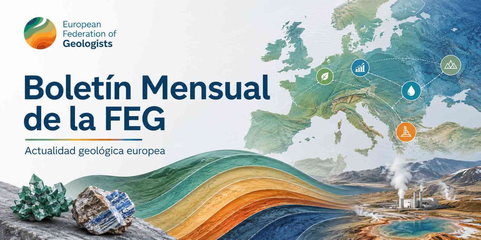 La Federación Europea de Geólogos publica su boletín GeoNews de septiembre