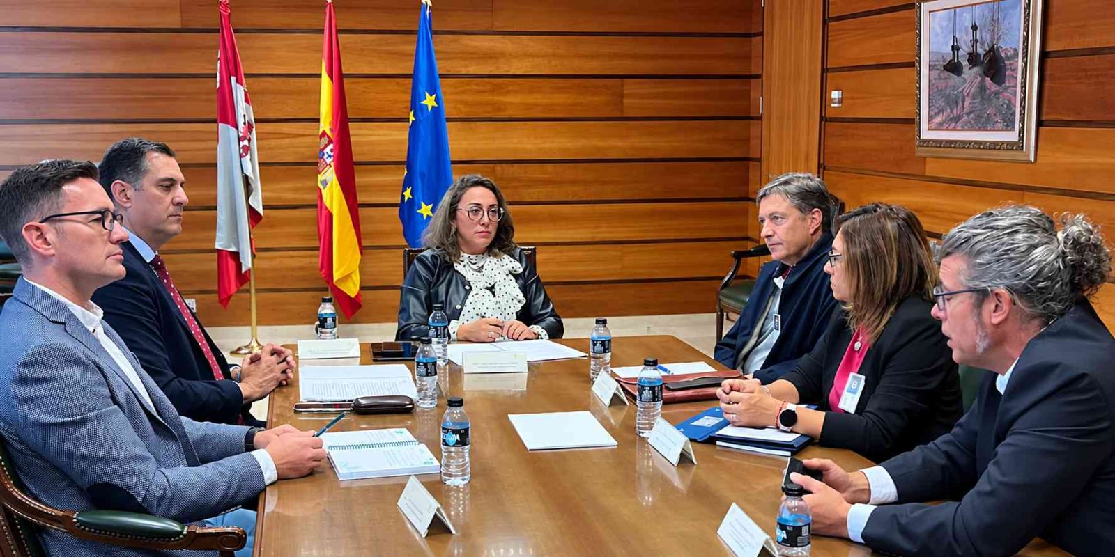 El ICOG participa en una reunión con la Junta de Castilla y León para abordar el futuro del sector minero